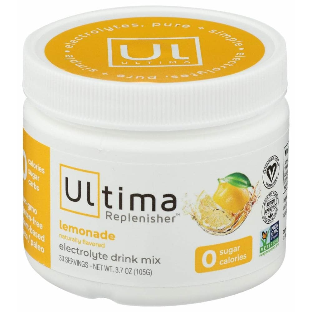 ULTIMA REPLENISHER Vitamins & Supplements > Vitamins & Minerals ULTIMA REPLENISHER Lemonade Electrolyte Drink Mix, 105 gm