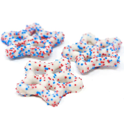 Unbranded Yogurt Coated Star Pretzels 12lb - Seasonal/Patriotic Items - Unbranded