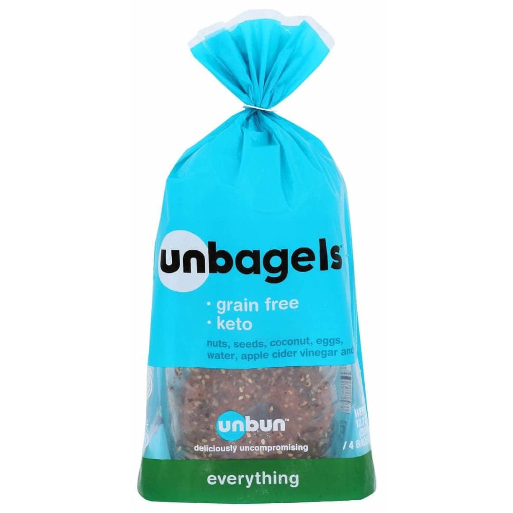 Unbun Grocery > Breakfast > Breakfast Foods UNBUN: Bagel Everything Keto, 12.7 oz