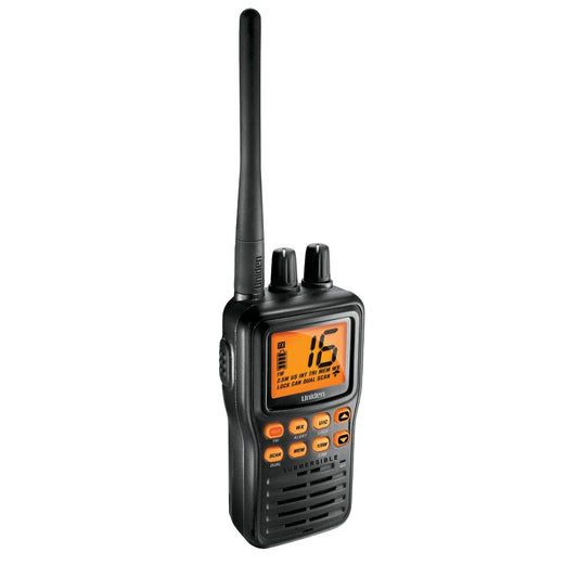 Uniden MHS75 HH VHF w/ Li-Ion Battery DC Charger Only - Communication | VHF - Handheld - Uniden
