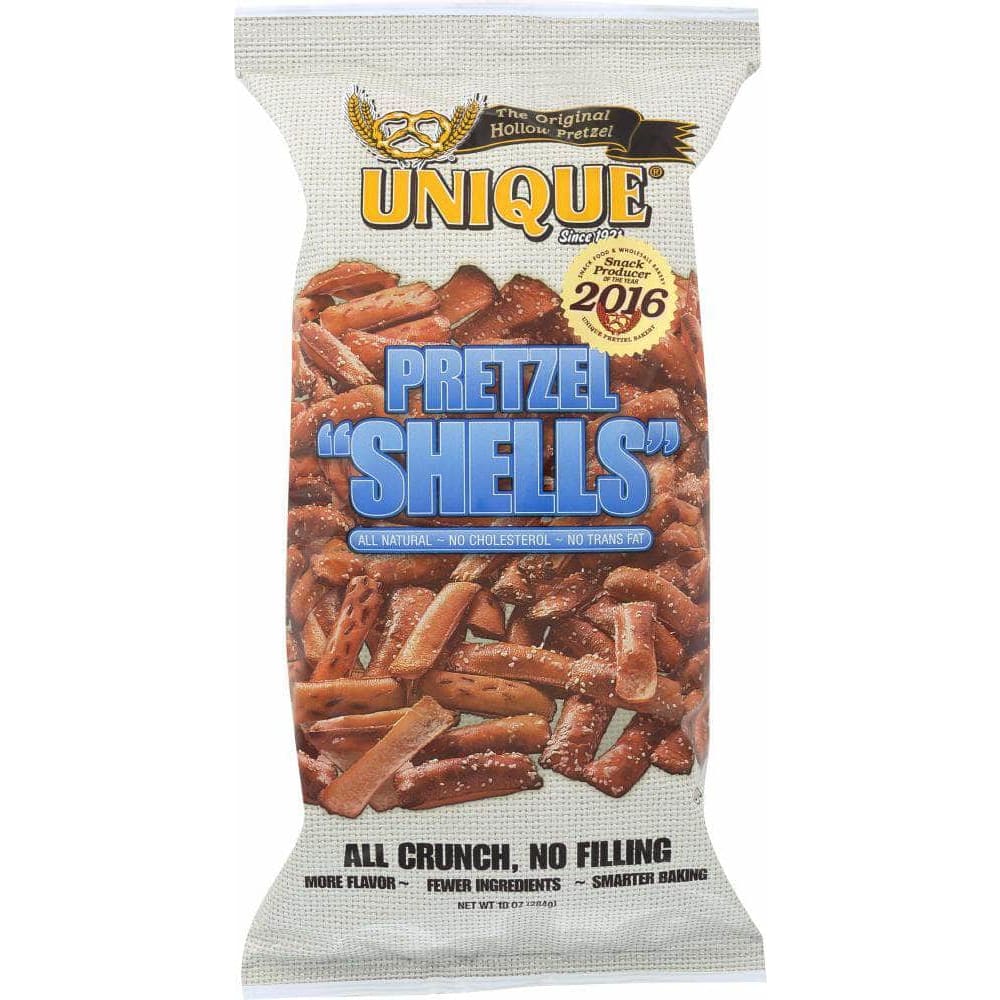 Unique Unique Pretzel Shells, 10 oz