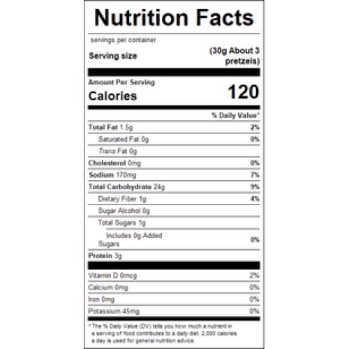 Unique Unsalted Pretzel Splits® 11oz (Case of 12) - Snacks/Bulk Snacks - Unique