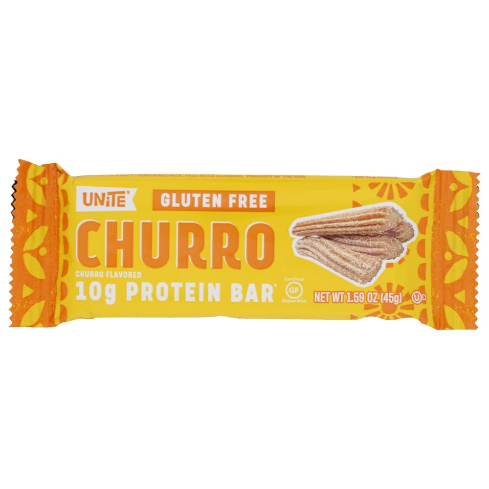 UNITE: Gluten Free Churro Protein Bar 1.59 oz - Grocery > Breakfast > Breakfast Foods - UNITE