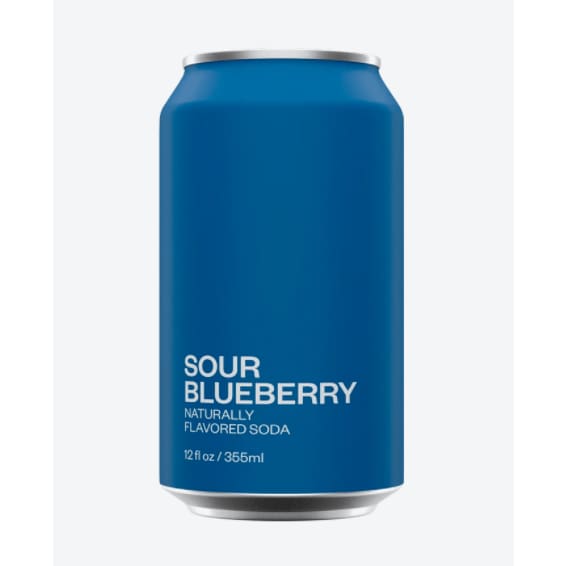 UNITED SODAS OF AMERICA Grocery > Beverages > Sodas UNITED SODAS OF AMERICA: Sour Blueberry Soda, 12 fo