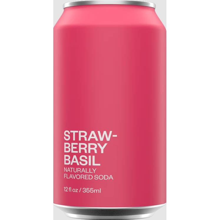 UNITED SODAS OF AMERICA: Strawberry Basil Soda 12 fo - Grocery > Beverages > Sodas - UNITED SODAS OF AMERICA