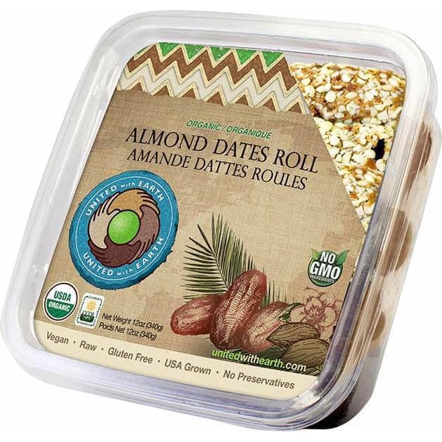 United With Earth United With Earth Organic Almond Roll Dates, 12 oz
