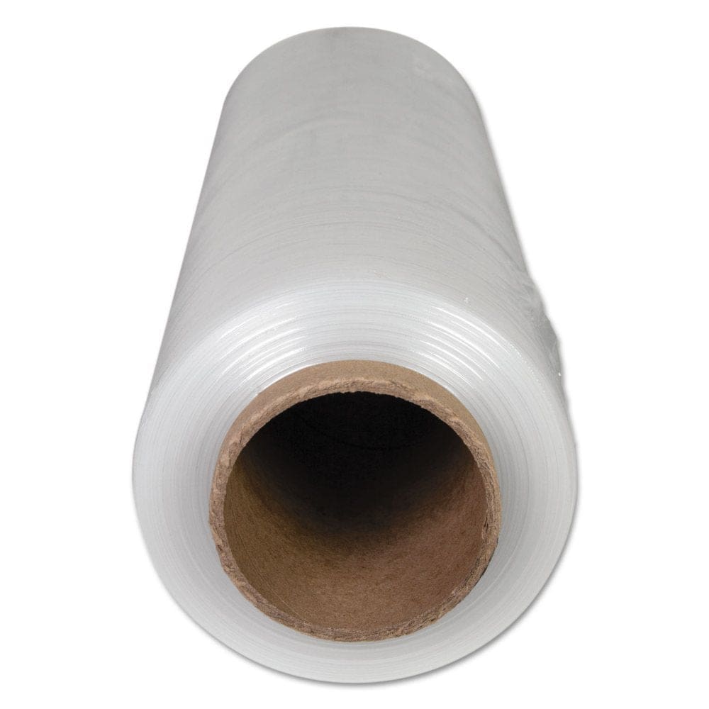 UniversalÂ® High-Performance Handwrap Film 18 x 1500ft 12mic (47-Gauge) Clear 4 Rolls - Shipping & Moving Supplies - UniversalÂ®