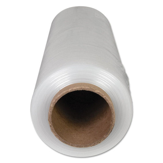 UniversalÂ® High-Performance Handwrap Film 18 x 1500ft 12mic (47-Gauge) Clear 4 Rolls - Shipping & Moving Supplies - UniversalÂ®