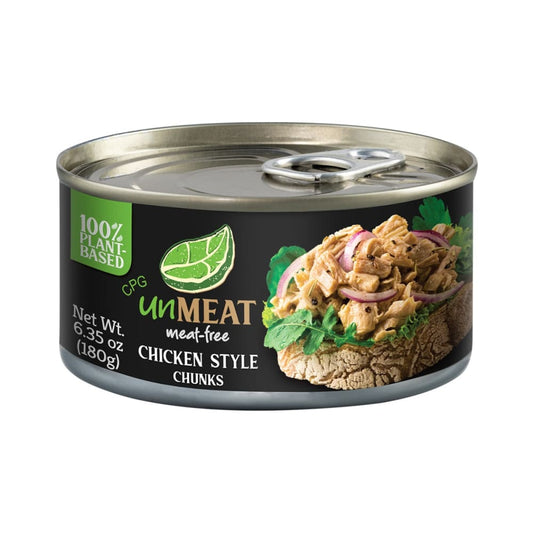 UNMEAT: Meat Free Chicken Style Chunks 6.35 oz (Pack of 5) - Grocery > Pantry > Meat Poultry & Seafood - UNMEAT