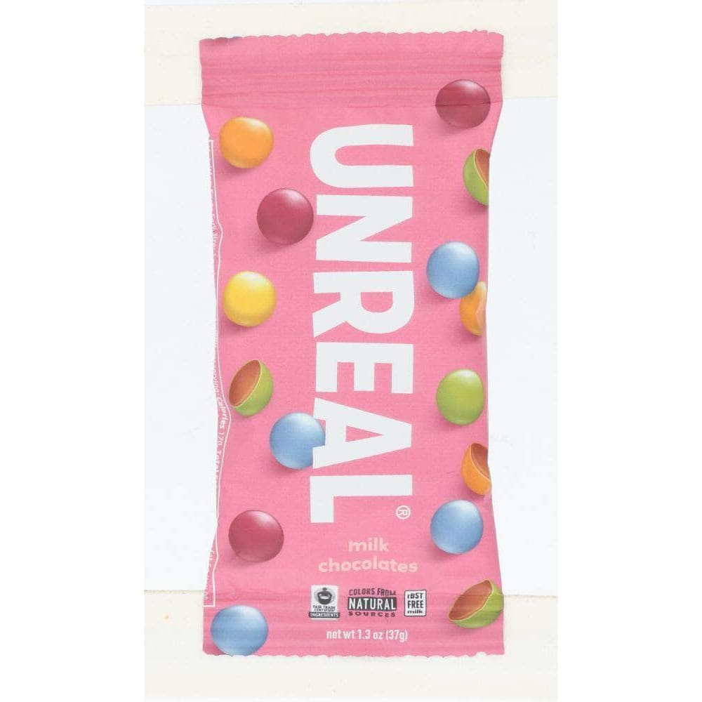 Unreal Unreal Milk Chocolates Gems, 1.30 oz