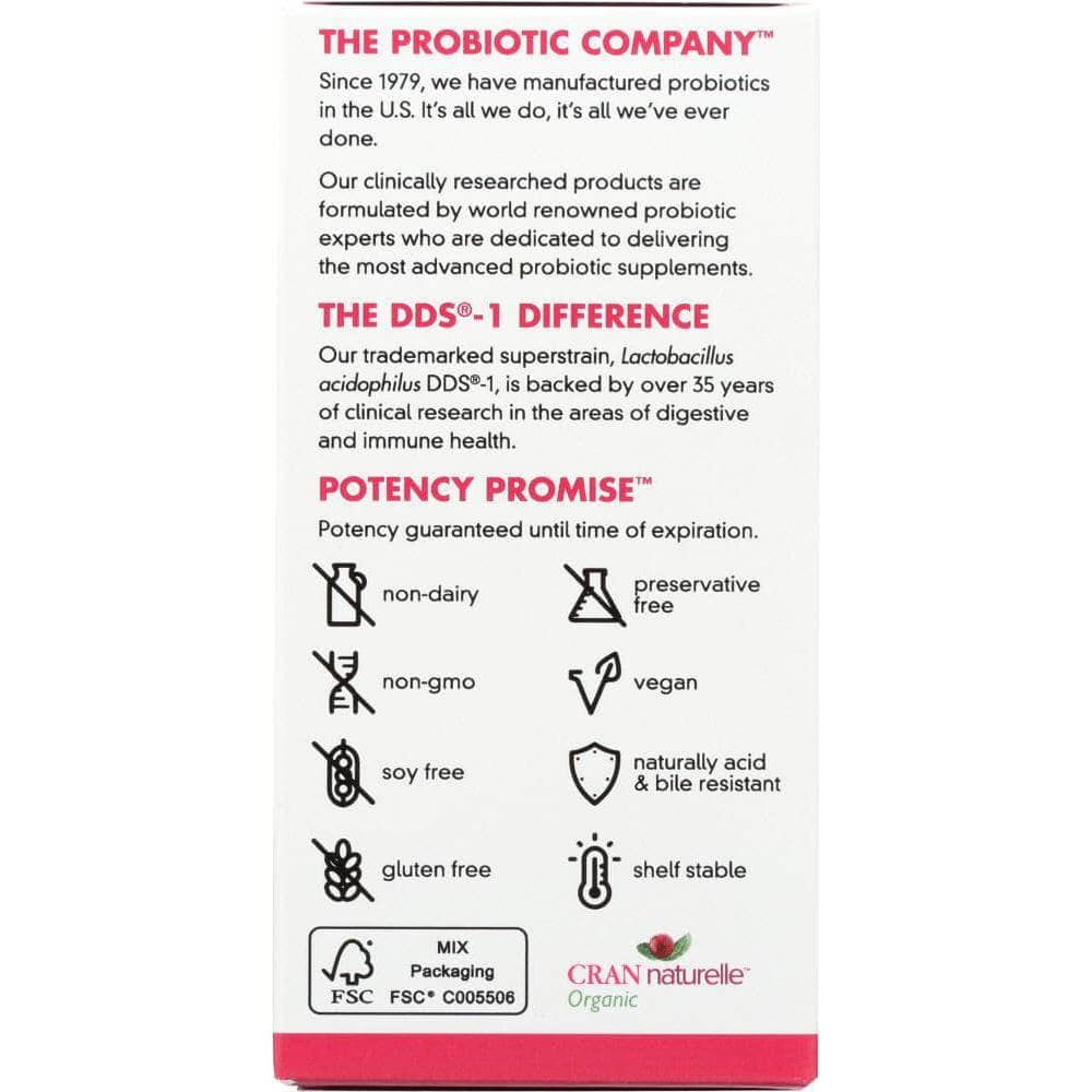 UP4 Up4 Probiotics With Dds -1 Women'S Capsules, 60 Caps