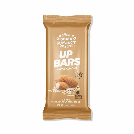 UPCYCLED GRAIN PROJECT Upcycle Grain Project Bars Oat & Almond Indvl, 1.48 Oz