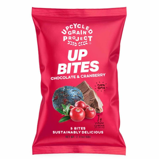 UPCYCLED GRAIN PROJECT Upcycled Grain Project Bites Choc And Cranberry, 2.1 Oz