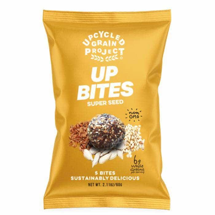 UPCYCLED GRAIN PROJECT Upcycled Grain Project Bites Super Seed, 2.1 Oz