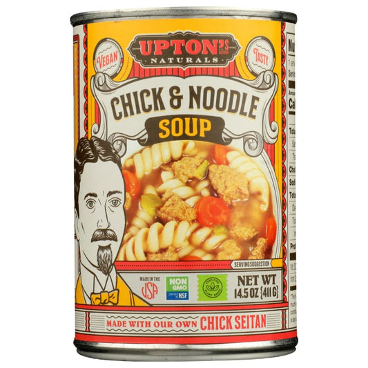 UPTONS NATURALS: Chicken Noodle Soup 14.5 oz (Pack of 4) - Grocery > Soups & Stocks - UPTONS NATURALS