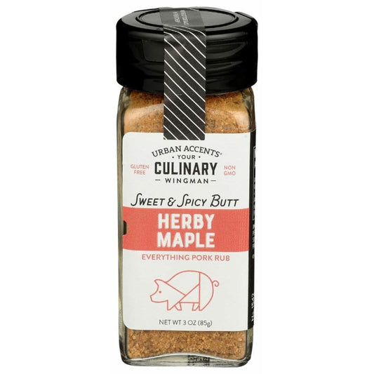 URBAN ACCENTS Urban Accents Herby Maple Everything Pork Rub, 3 Oz