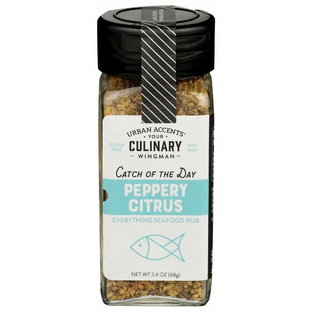 URBAN ACCENTS Urban Accents Peppery Citrus Everything Fish Rub, 2.4 Oz