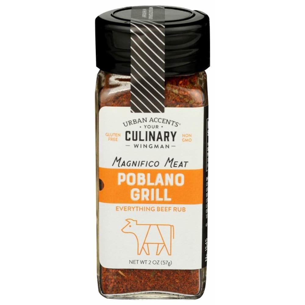 URBAN ACCENTS Urban Accents Smoky Poblano Everything Beef Rub, 2 Oz
