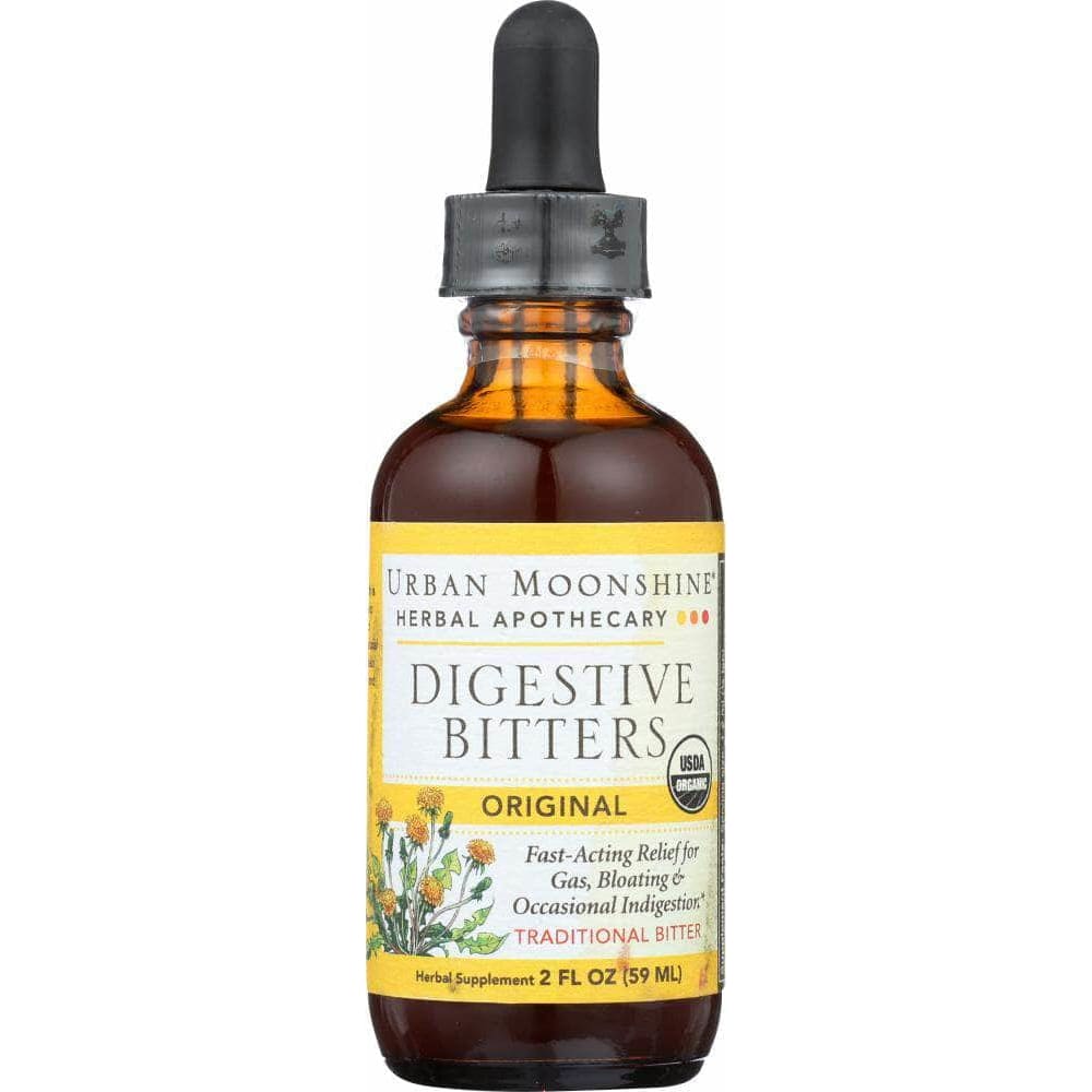 URBAN MOONSHINE Urban Moonshine Dropper Digestive Bitters Original, 2 Oz