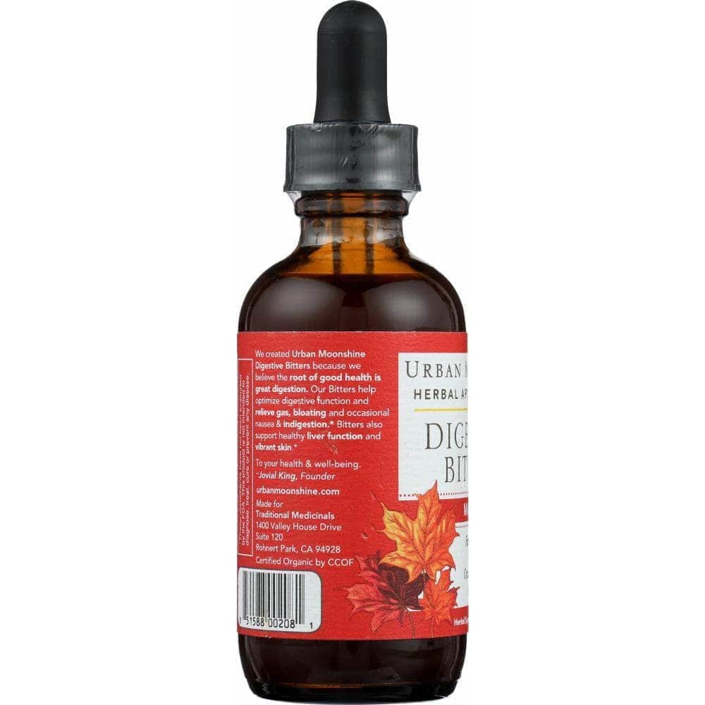 URBAN MOONSHINE Urban Moonshine Maple Digestive Bitters Dropper, 2 Fl Oz