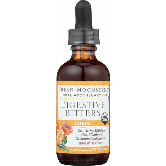 URBAN MOONSHINE Urban Moonshine Organic Citrus Digestive Bitters Dropper, 2 Fl Oz