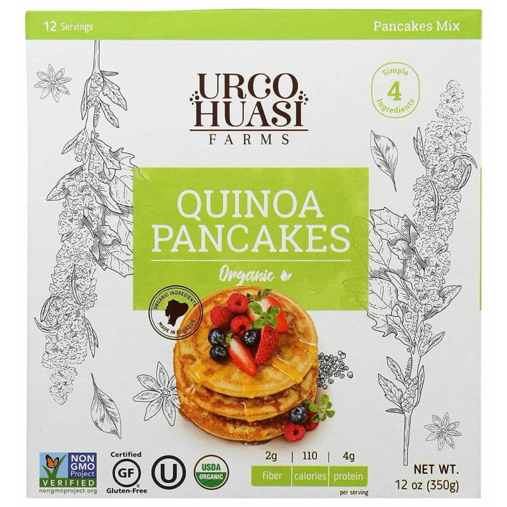 URCOHUASI FARMS Urcohuasi Farms Pancakes Quinoa, 12 Oz