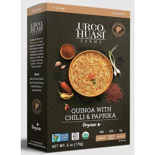 URCOHUASI FARMS Urcohuasi Farms Quinoa Chili & Paprika, 6 Oz