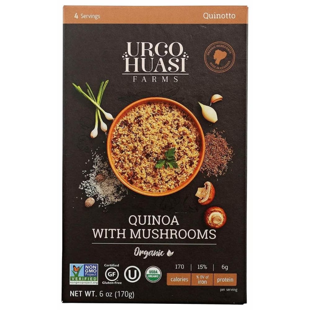 URCOHUASI FARMS Urcohuasi Farms Quinoa With Mushroom, 6 Oz