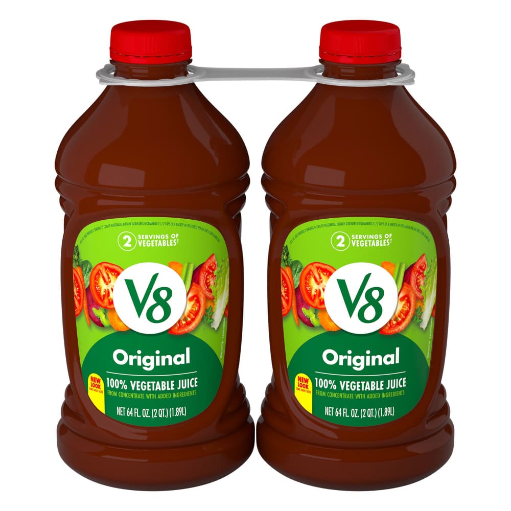 V8 Original 100% Vegetable Juice 2 pk./64 oz. - Home/Grocery Household & Pet/Beverages/Juice/ - Unbranded
