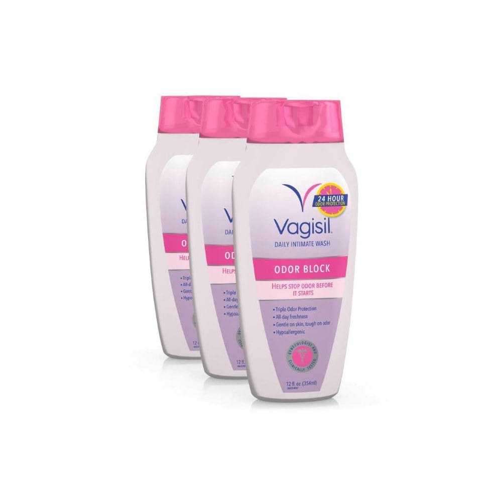 Vagisil Odor Block Daily Intimate Vaginal Wash (12 fl. oz. 3 pk.) - Feminine Care - Vagisil