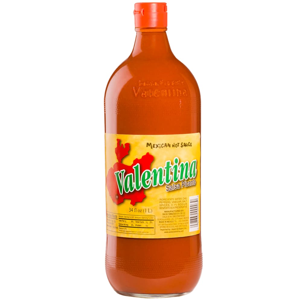 VALENTINA Grocery > Pantry > Condiments VALENTINA Sauce Picante Red Hot, 34 oz