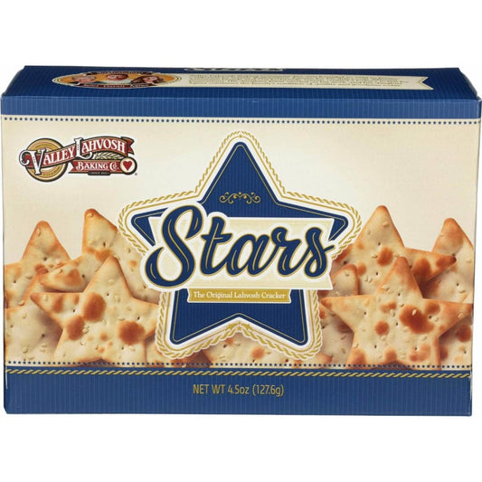 VALLEY LAHVOSH Grocery > Snacks > Crackers VALLEY LAHVOSH Stars Original Crackers, 4.5 oz