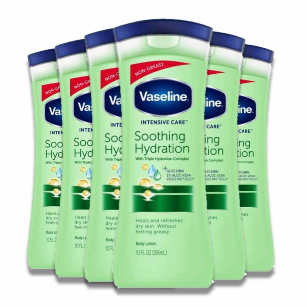 Vaseline® Intensive Care™ Soothing Hydration Lotion 10 Oz - 6 Pack - Body Lotions & Oils - Vaseline