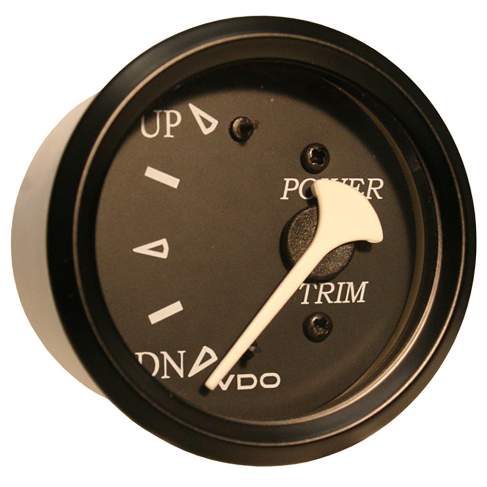 VDO Cockpit Marine Trim Gauge - f/ Mercury/ Volvo/ Yamaha 2001+ Engines - Black Dial/ Bezel - Marine Navigation & Instruments | Gauges,Boat