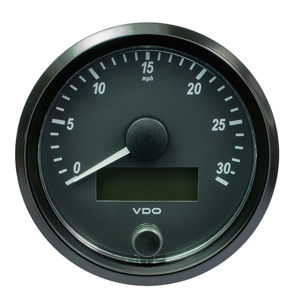 VDO SingleViu 80mm (3-1/ 8) Speedometer - 30 MPH - Marine Navigation & Instruments | Gauges,Boat Outfitting | Gauges - VDO