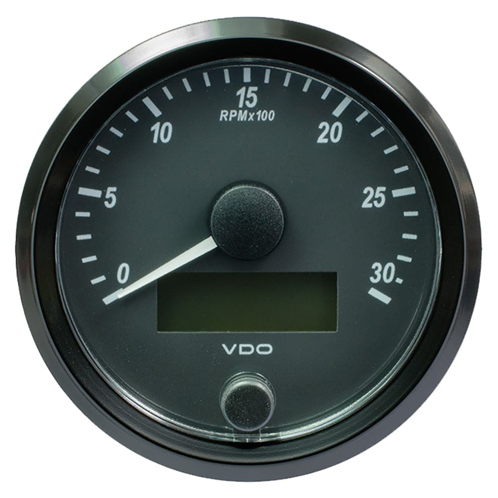 VDO SingleViu 80mm (3-1/ 8) Tachometer - 3000 RPM - Marine Navigation & Instruments | Gauges,Boat Outfitting | Gauges - VDO