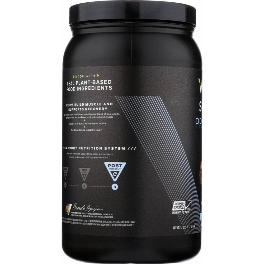 VEGA Vitamins & Supplements > Protein Supplements & Meal Replacements VEGA Sport Protein Pwdr Choc, 21.7 oz