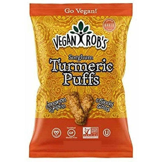 VEGAN ROB'S Vegan Rob'S Sorghum Turmeric Puffs, 1.25 Oz