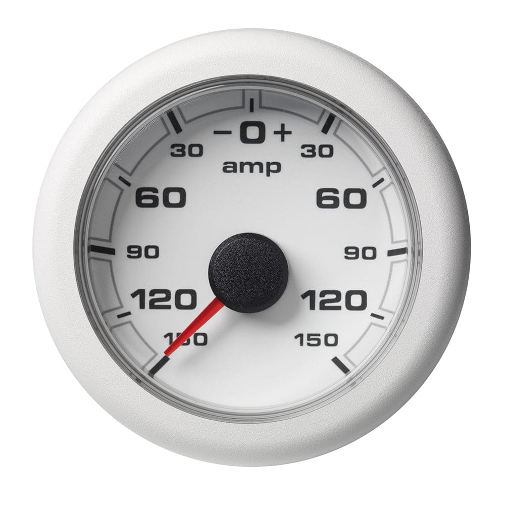 Veratron 52MM (2-1/ 16) OceanLink Battery Current Gauge (-150 / +150 AMP) - White Dial & Bezel - Marine Navigation & Instruments |