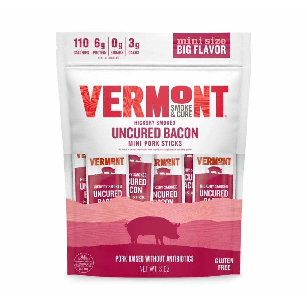 VERMONT SMOKE Vermont Smoke Bacon Uncrd Go Pack, 3 Oz