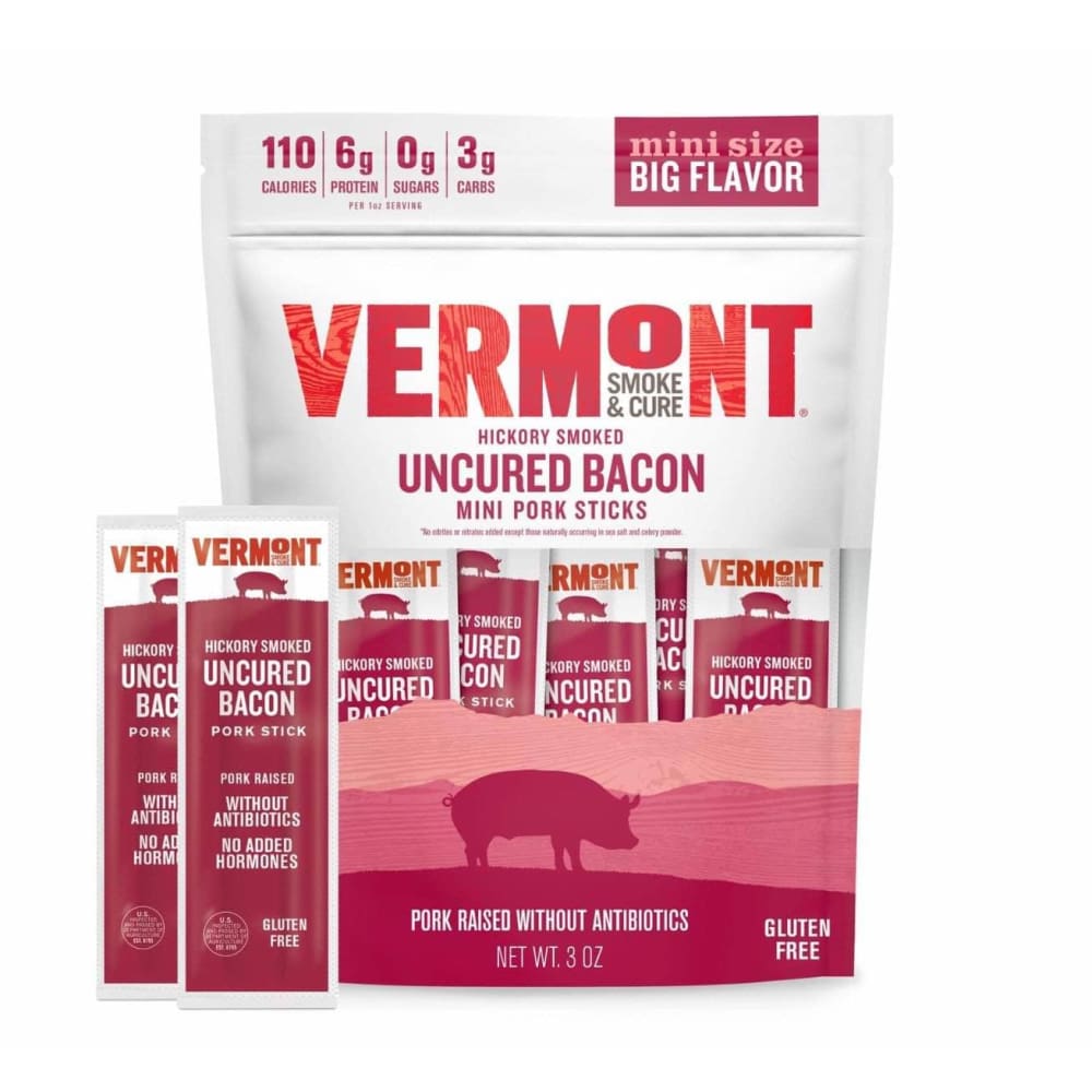 VERMONT SMOKE Vermont Smoke Bacon Uncrd Go Pack, 3 Oz