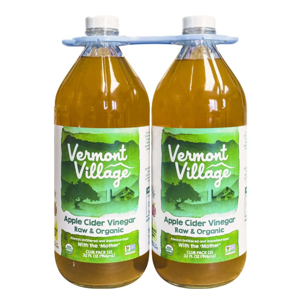 Vermont Village Raw Organic Apple Cider Vinegar 2 pk./32 oz. - Vermont