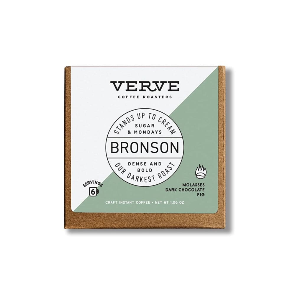 VERVE COFFEE ROASTERS: Coffee Instnt Bronson 6Pk 1.06 oz (Pack of 2) - Beverages > Coffee Tea & Hot Cocoa - VERVE COFFEE ROASTERS