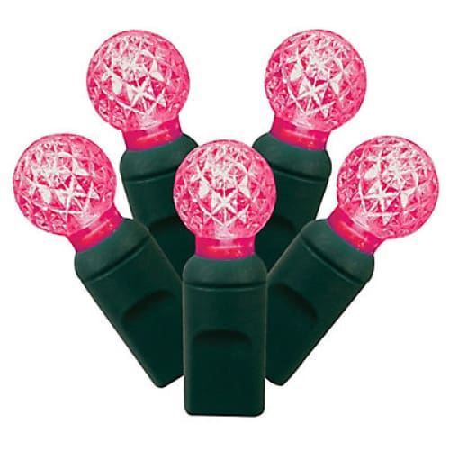 Vickerman 33’ Battery Operated Magenta Berry Christmas Lights - Pink - Home/Seasonal/Holiday/Holiday Decor/Christmas Lights/ - ShelHealth