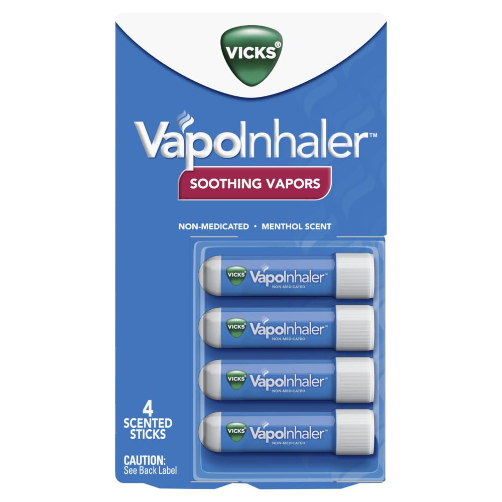 Vicks VapoInhaler Soothing Vapors 4 ct. - Vicks