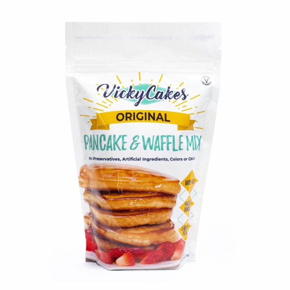 VICKY CAKES PANCAKE MIX Grocery > Cooking & Baking > Baking Ingredients VICKY CAKES PANCAKE MIX: Pancake and Waffle Mix Original, 8 oz
