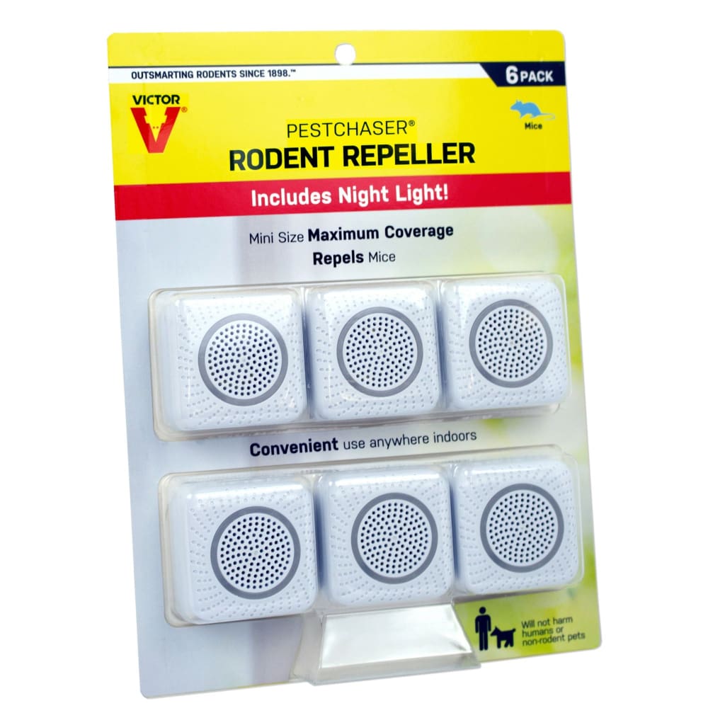 Victor Pestchaser Electronic Rodent Repeller 6 pk. - Victor