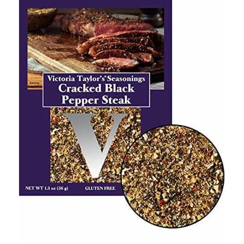 VICTORIA TAYLORS Grocery > Cooking & Baking > Seasonings VICTORIA TAYLORS Ssnng Crckd Blk Pppr Stk, 1.3 oz