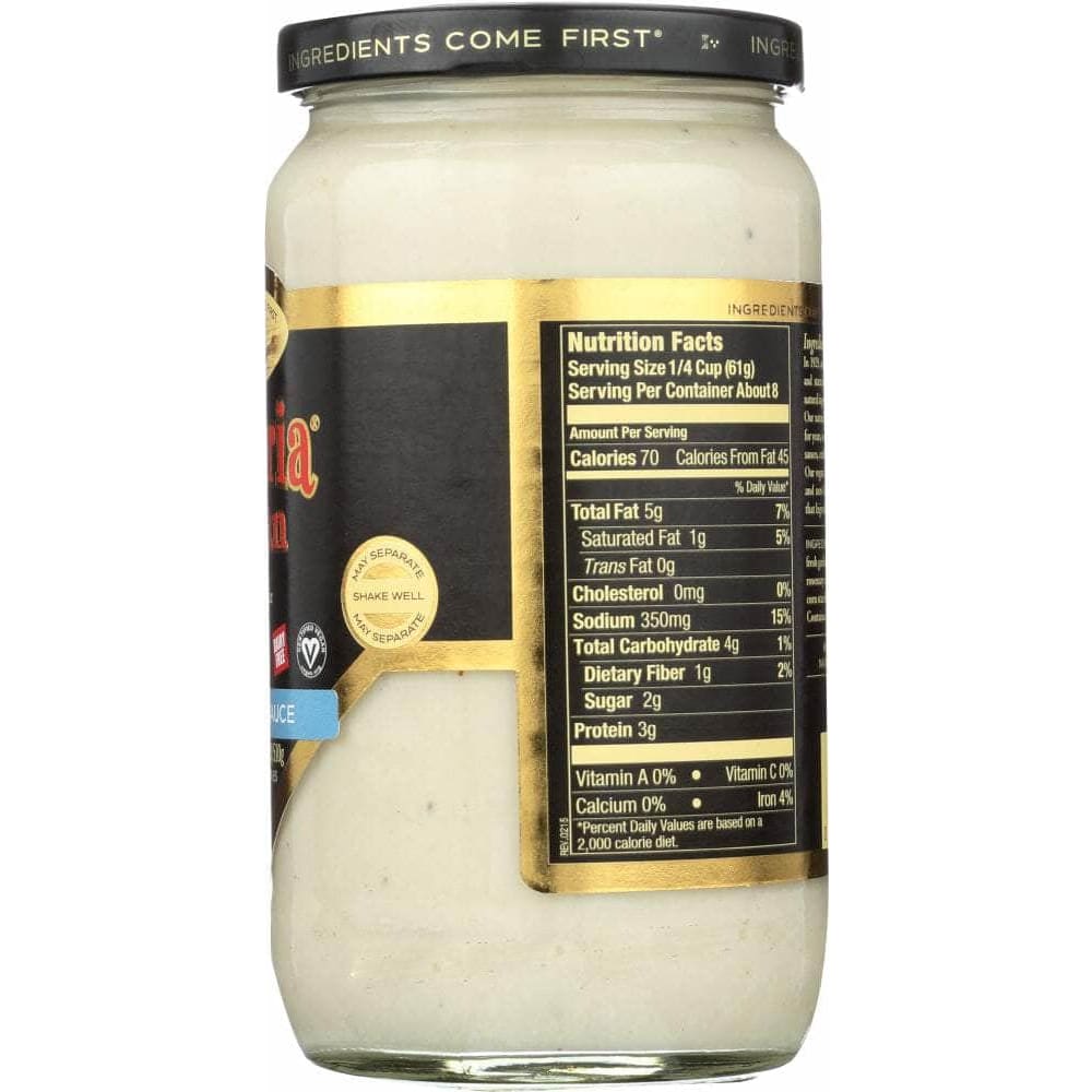 Victoria Victoria Vegan Alfredo Sauce Original, 18 oz