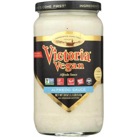 Victoria Victoria Vegan Alfredo Sauce Original, 18 oz